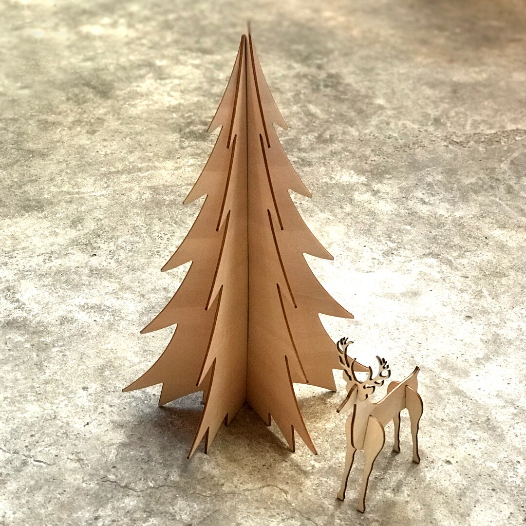 Miniature Tree & Rudolph_type02 - Etsy