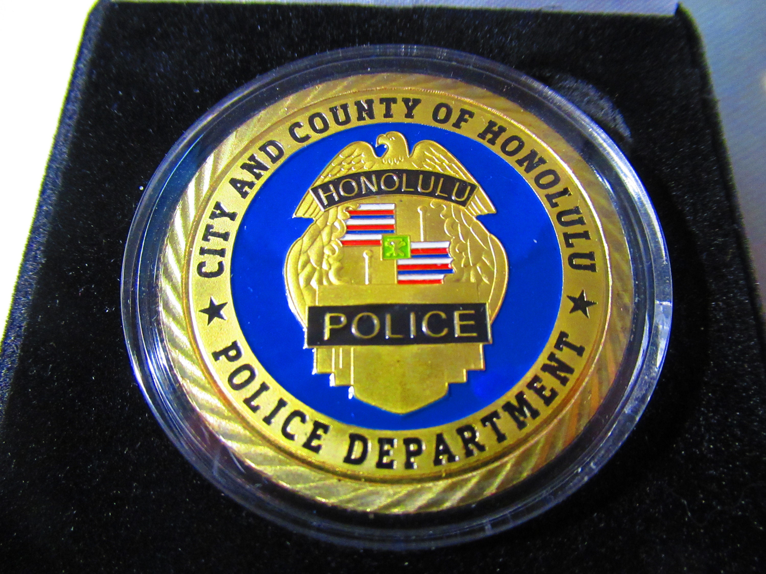 ホノルル市警　チャレンジコイン City of HONOLULU POLICE Dept Challenge Coin - Etsy