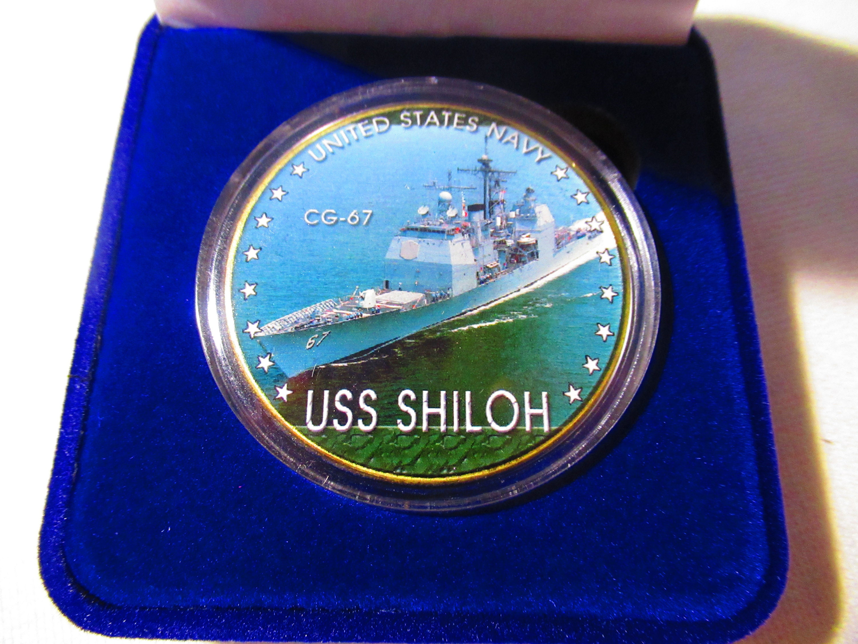 U S Navy - USS SHILOH CG-67 Challenge Coin - Etsy 日本