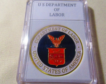 United States Department of Labor (DOL) Challenge Coin