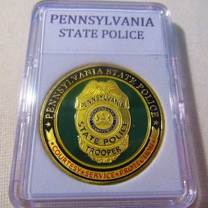 PENNSYLVANIA STATE POLICE Challenge Coin
