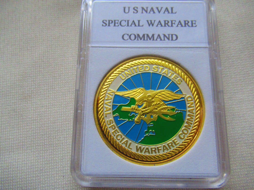 米海軍第2特殊戦グループ司令官（代将）チャレンジコイン - メルカリ