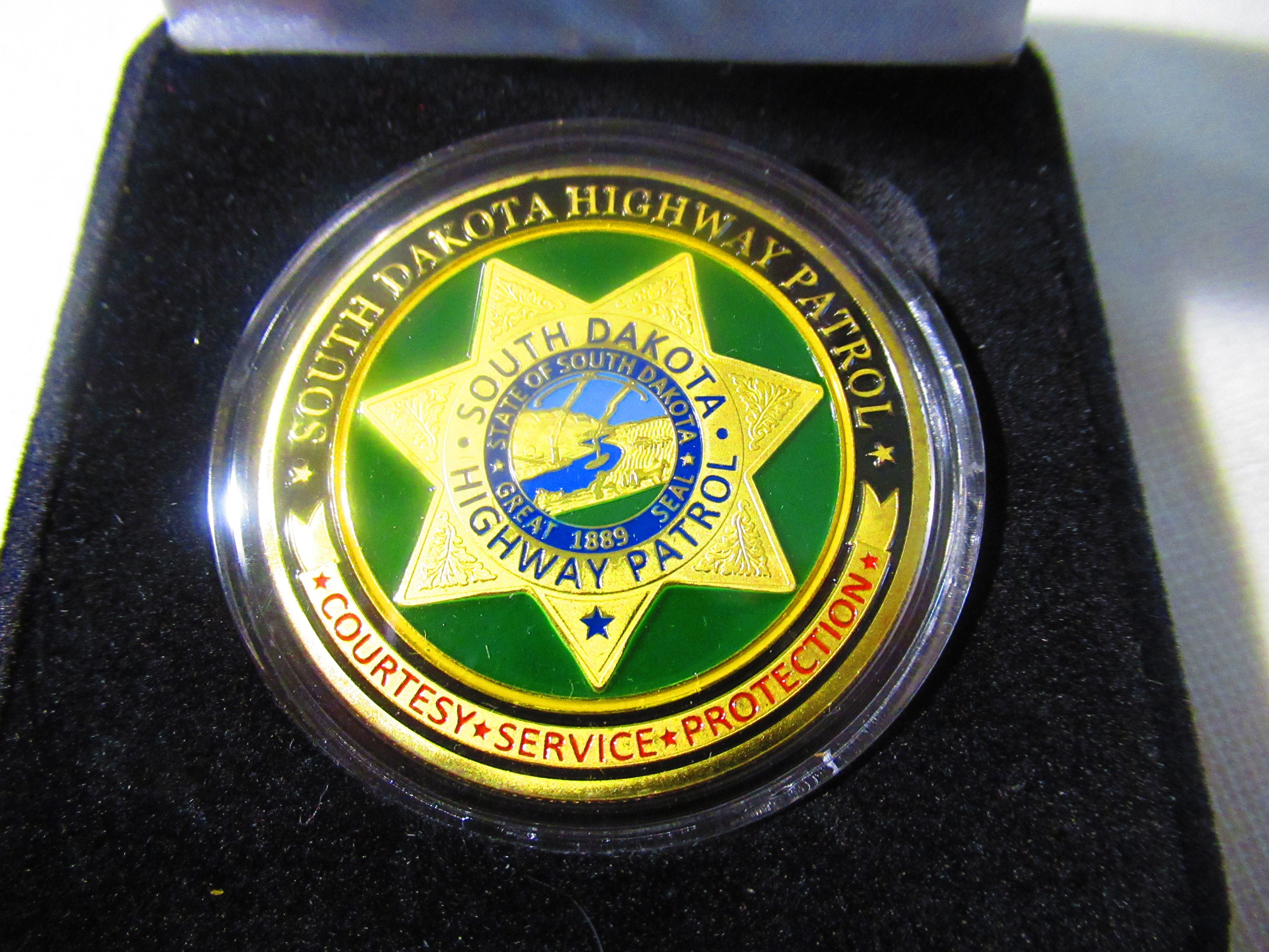 South Dakota HIGHWAY PATROL Challenge Coin | Etsy
