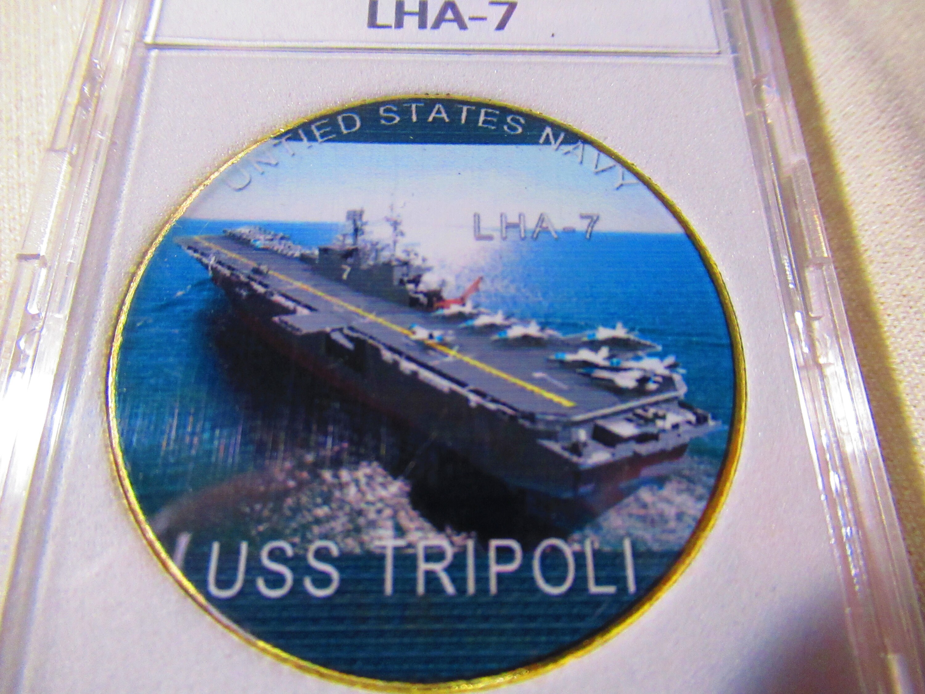 U S Navy - USS TRIPOLI (LHA-7) Challenge Coin - Etsy 日本