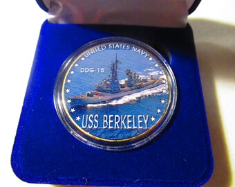 U S Navy - USS BERKELEY (DDG-15) Challenge Coin - Etsy 日本