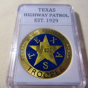 TEXAS HIGHWAY PATROL Challenge Coin