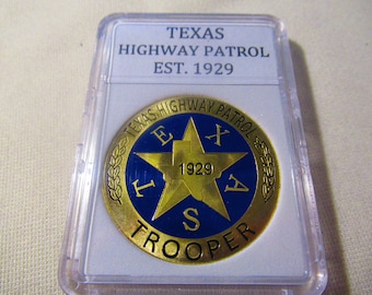 TEXAS HIGHWAY PATROL Challenge Coin