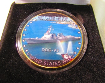 U S Navy- USS Chung-hoon (DDG-93) Challenge Coin - Etsy