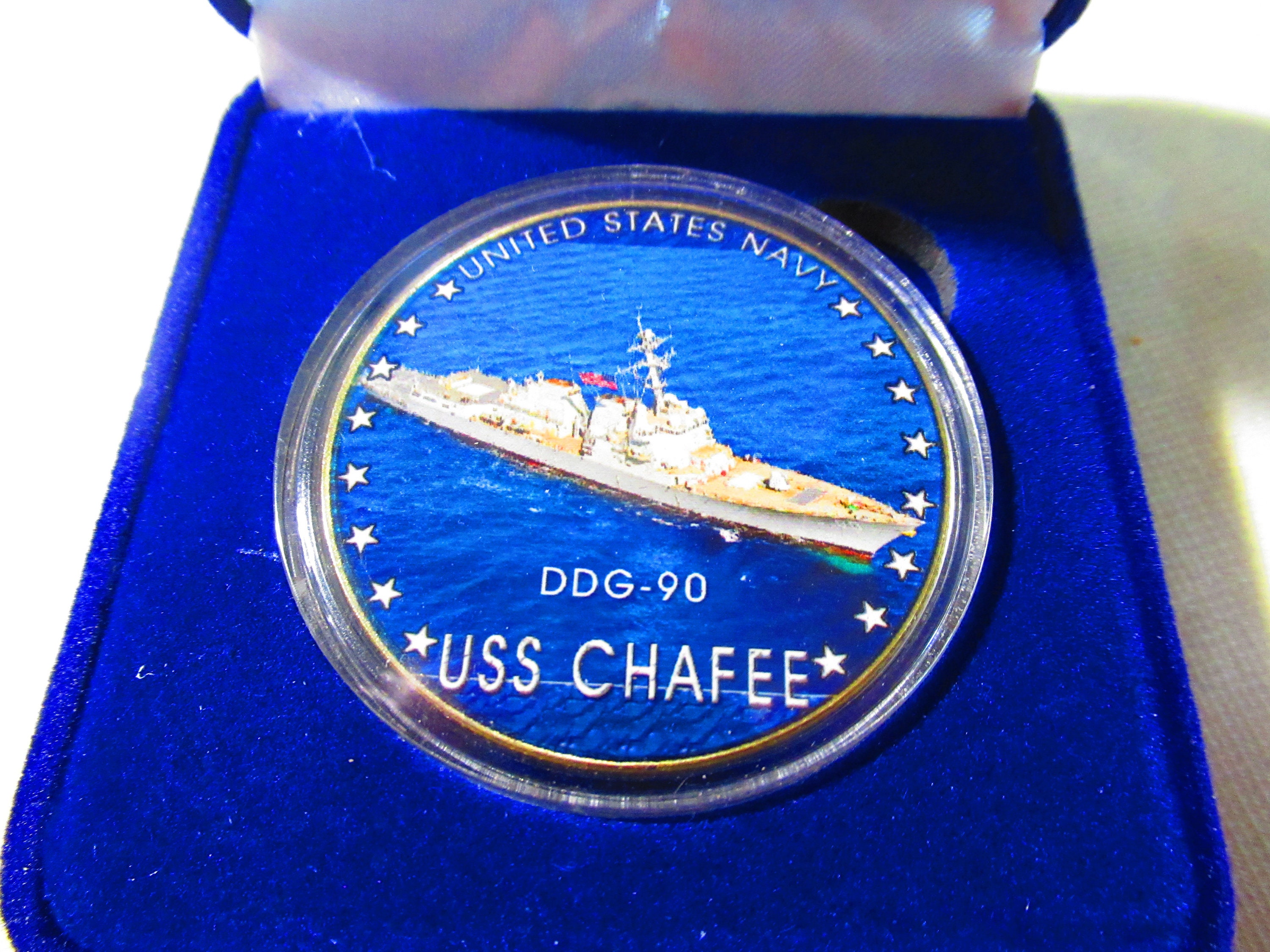 U S Navy - USS CHAFEE (DDG-90) Challenge Coin - Etsy