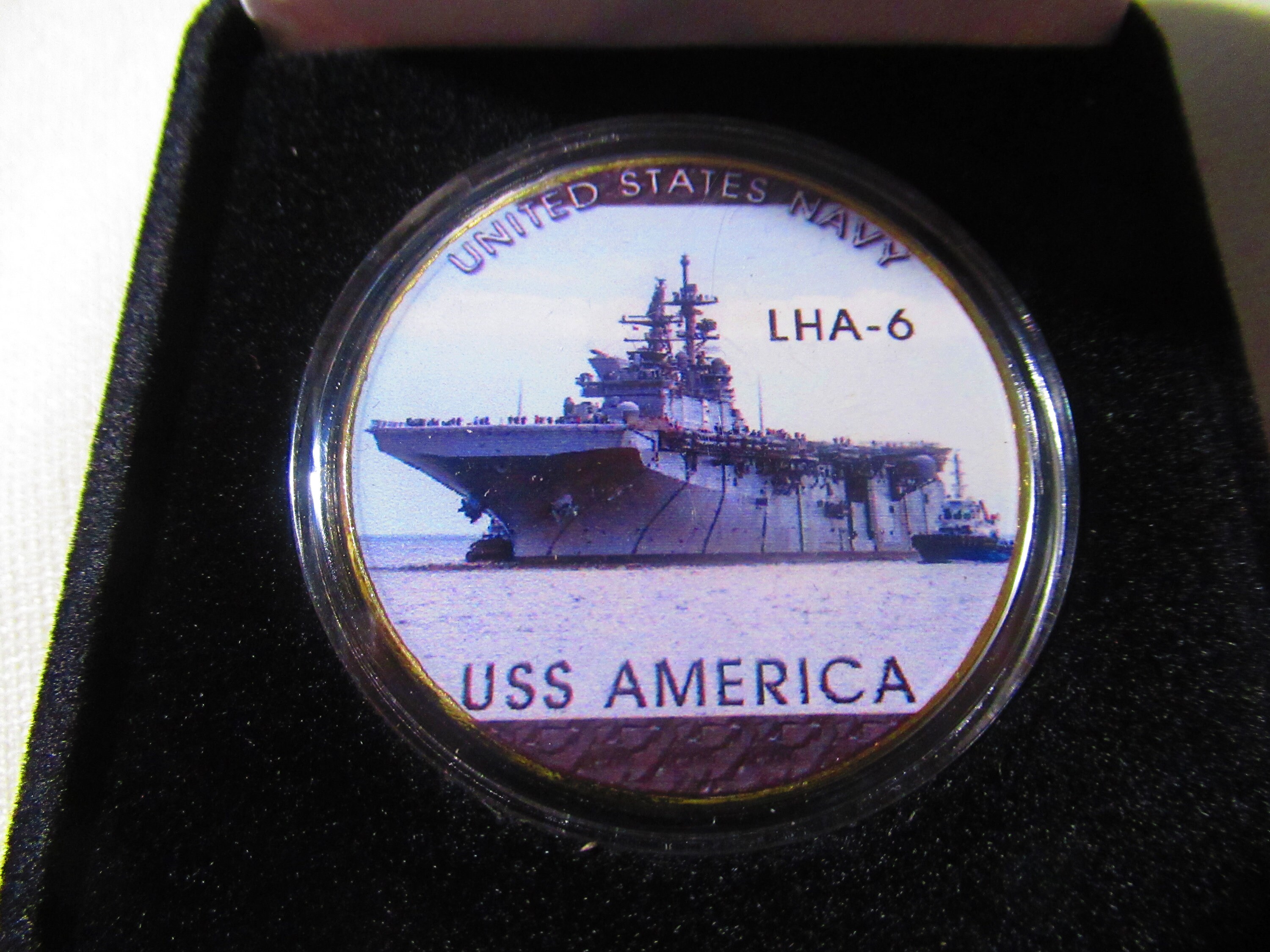 U S Navy - USS AMERICA (LHA-6) Challenge Coin - Etsy 日本