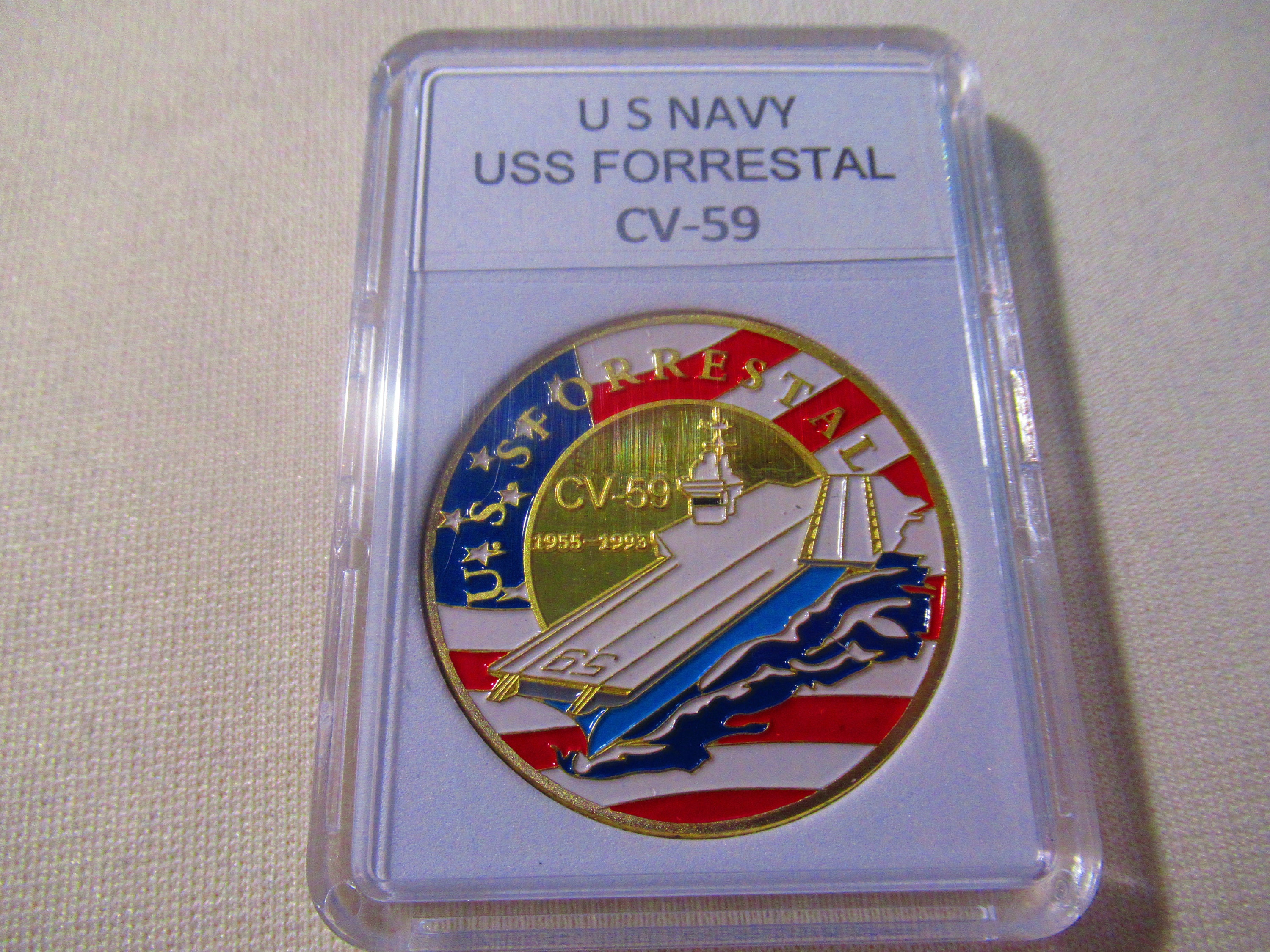US NAVYチャレンジコイン commander-fleet-activities-