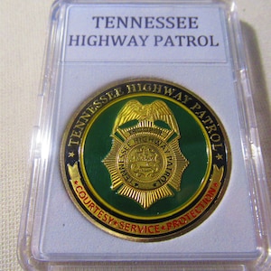 TENNESSEE HIGHWAY PATROL Challenge Coin