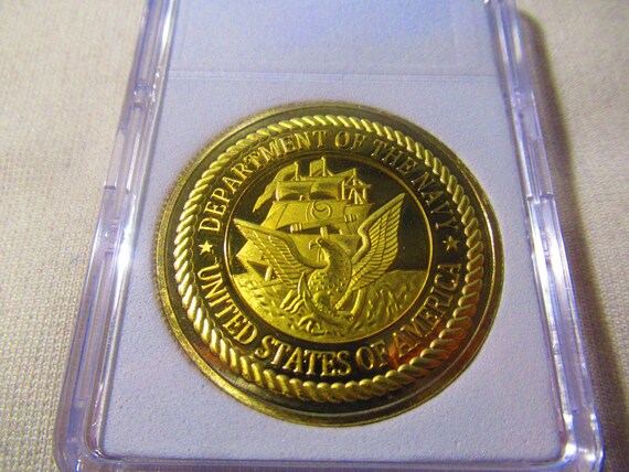 U S NAVY - USS Bainbridge (CGN-25) Challenge Coin - Etsy 日本