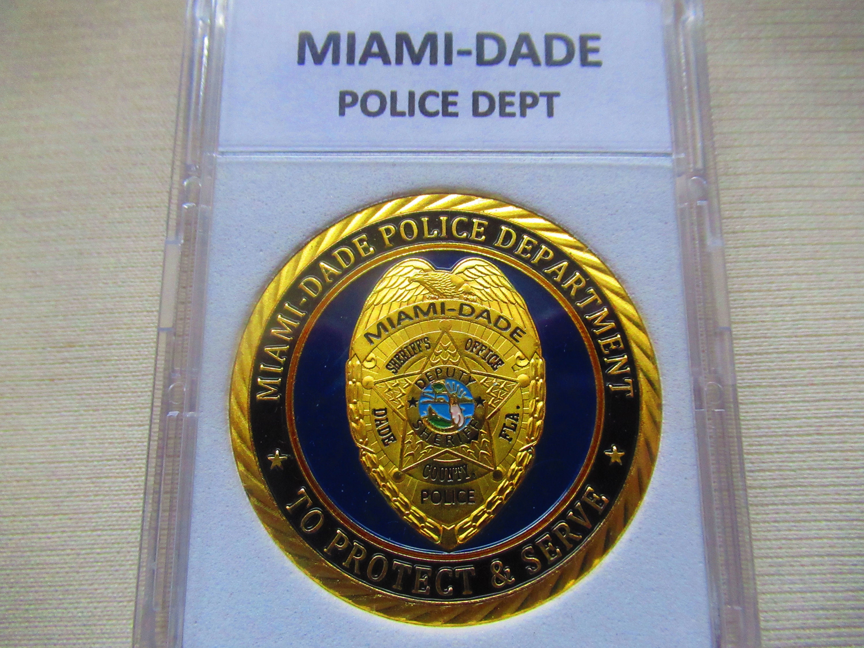 Miami Vice Police Badge - Etsy