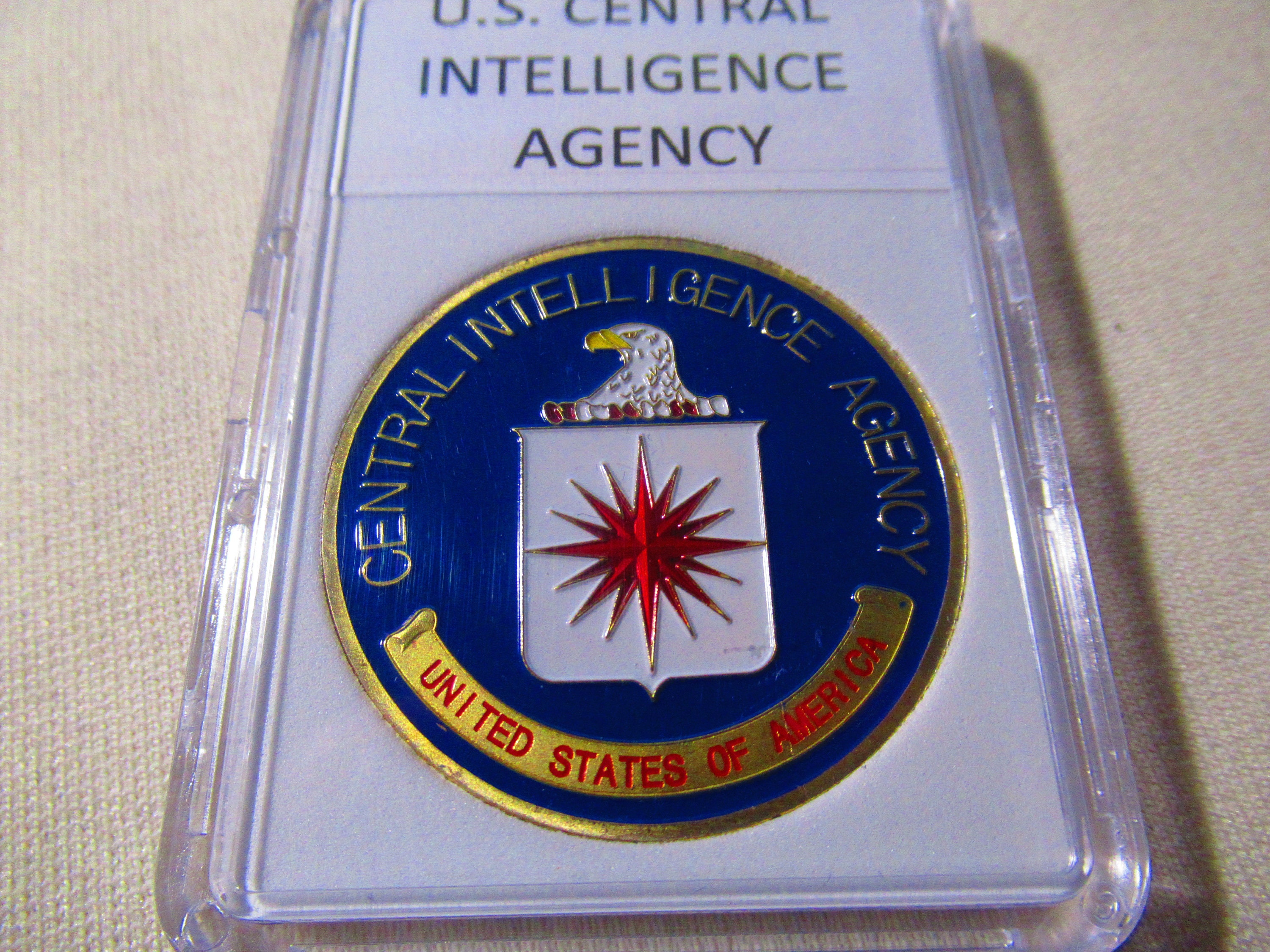 Central Intelligence Agency (CIA) Commemorative Challenge Coin - Etsy