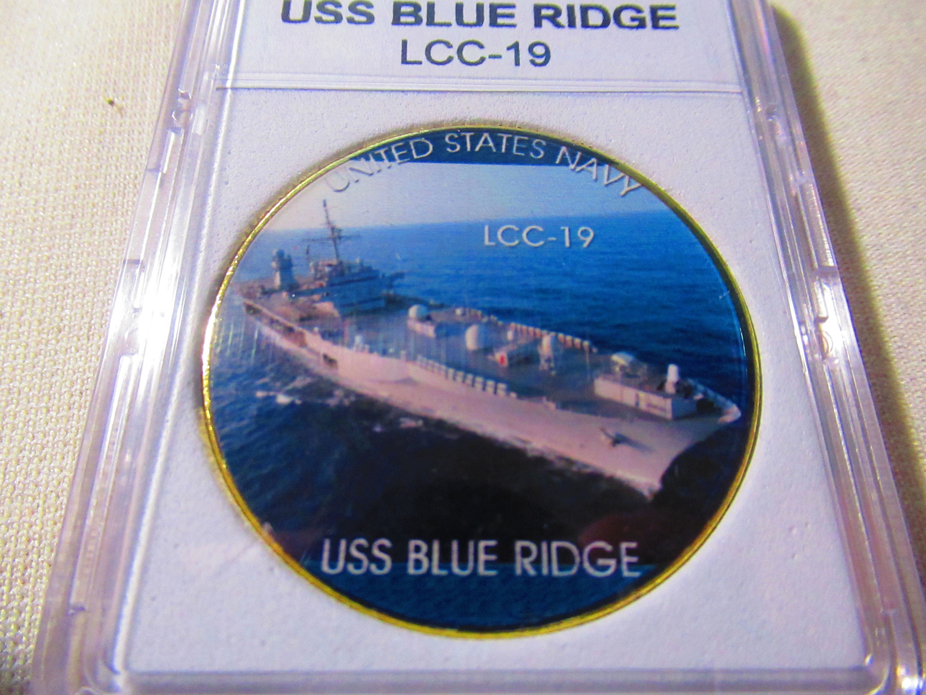U S Navy - USS Blue Ridge (LCC-19) Challenge Coin - Etsy