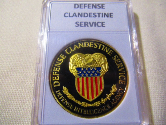Defense Clandestine Service DCS Challenge Coin Etsy