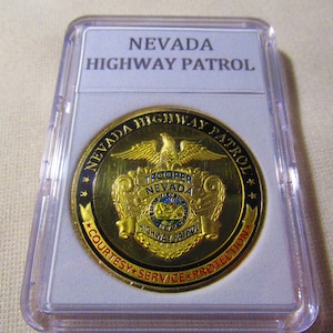 NEVADA HIGHWAY PATROL Challenge Coin