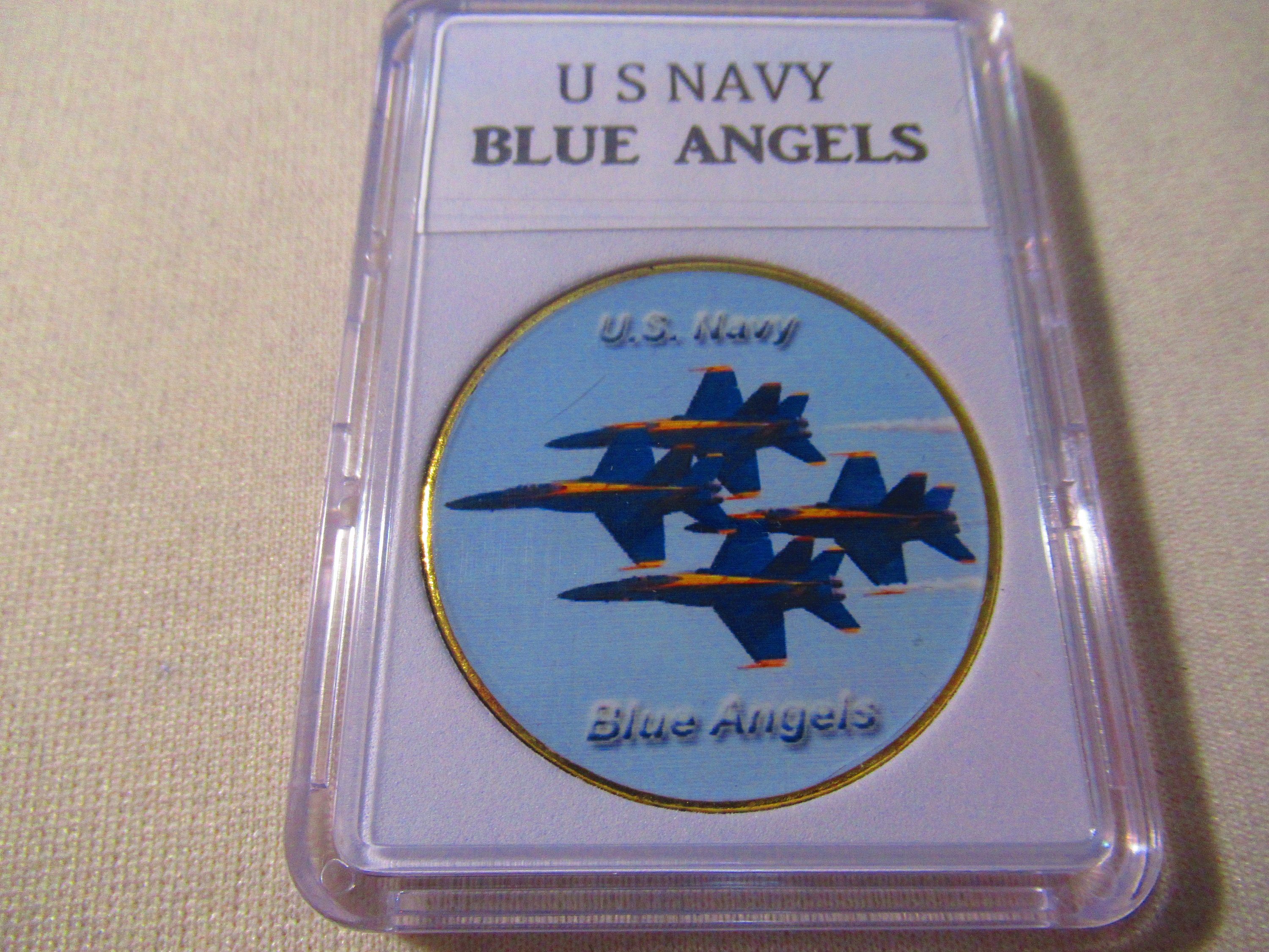 US Navy Blue Engels チャレンジコインセット U S NAVY BLUE ANGELS Challenge Coin
