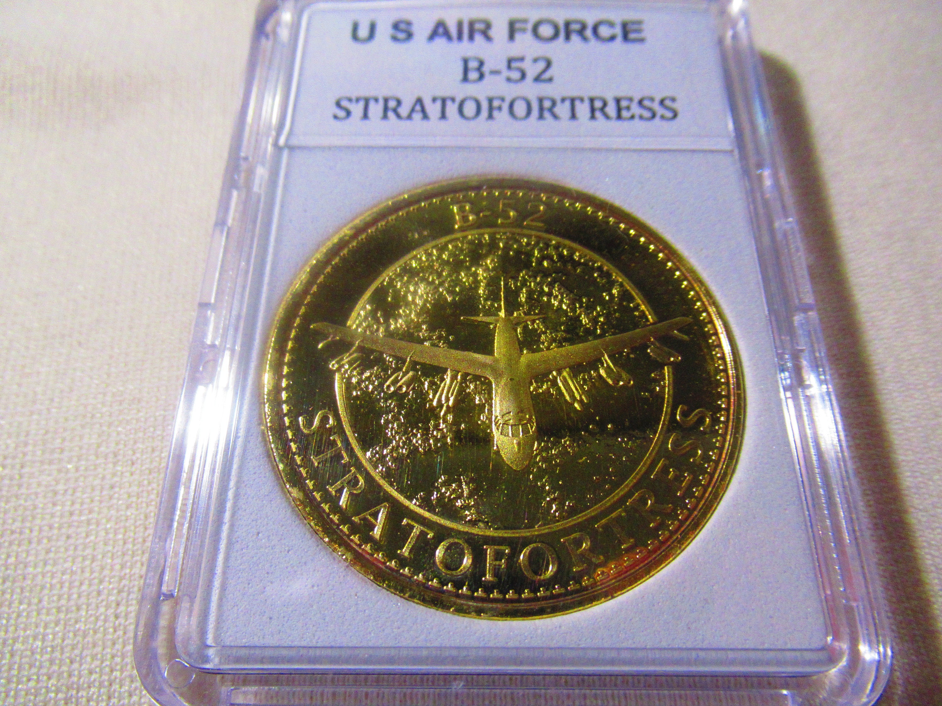 ★アメリカ軍＊第１０ＳＦ＊トロイの木馬スポーツパラシュートクラブ徽章（実物） アメリカ空軍 B-52 ストラトフォートレス チャレンジコイン - Etsy 日本