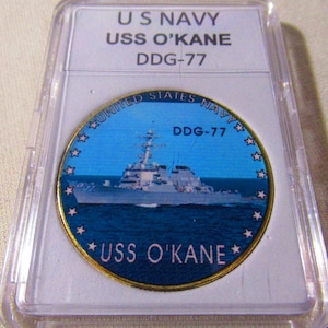 Moneda de desafío USS O&#39;KANE (DDG-77) de la Marina de los EE. UU.