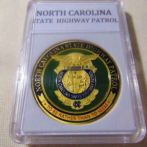 North Carolina State Highway Patrol Challenge Coin