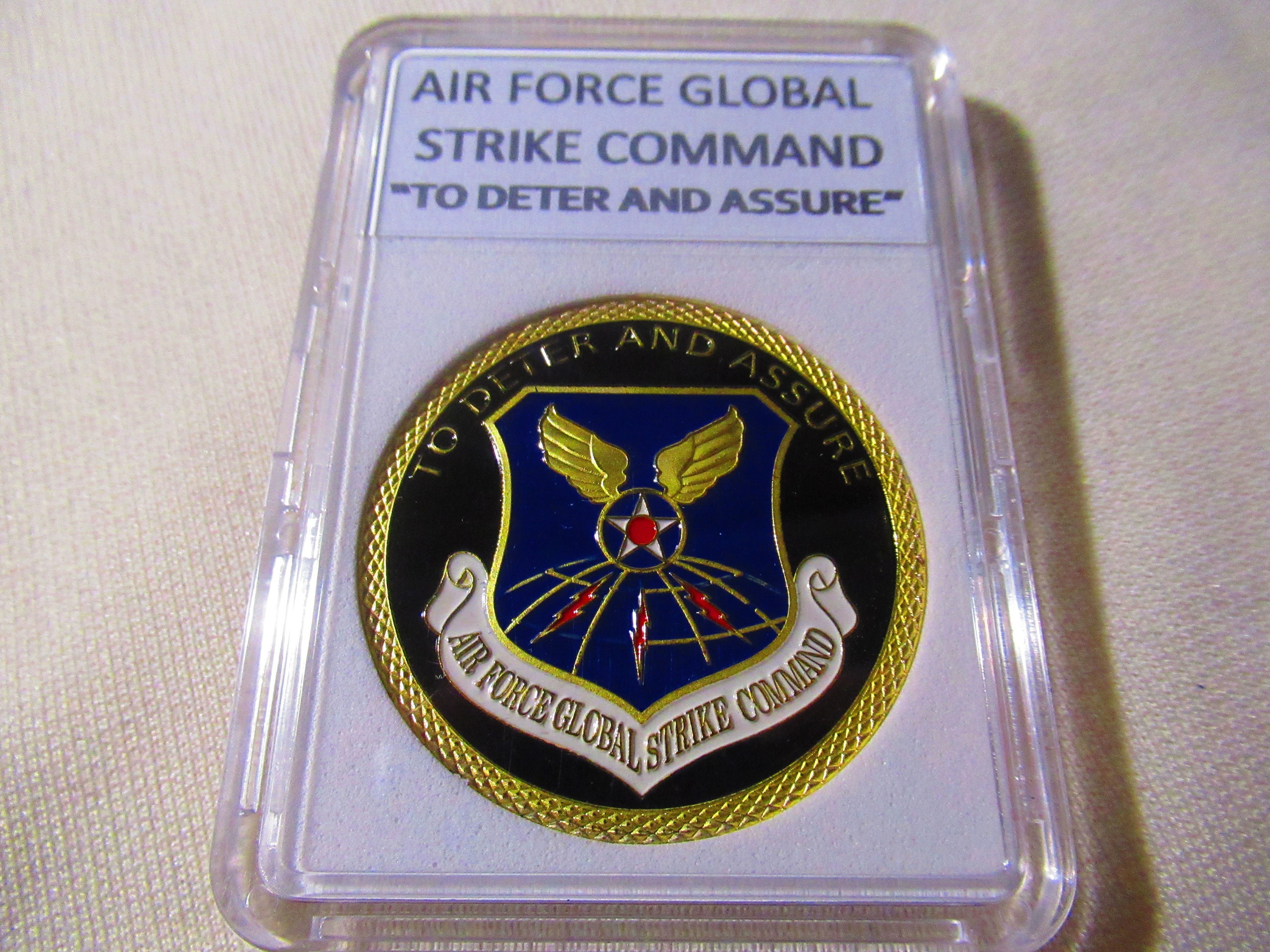 Air Force GLOBAL STRIKE COMMAND Challenge Coin - Etsy