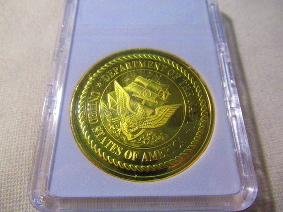 U S Navy - USS CHOSIN / CG-65 Challenge Coin - Etsy