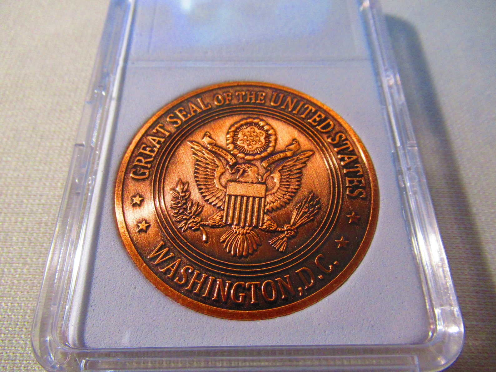 Collectible Metal Coin Set CIA & FBI – Collectible Agency Token For Fans,  Enthusiasts & Collectors Challenge Coin