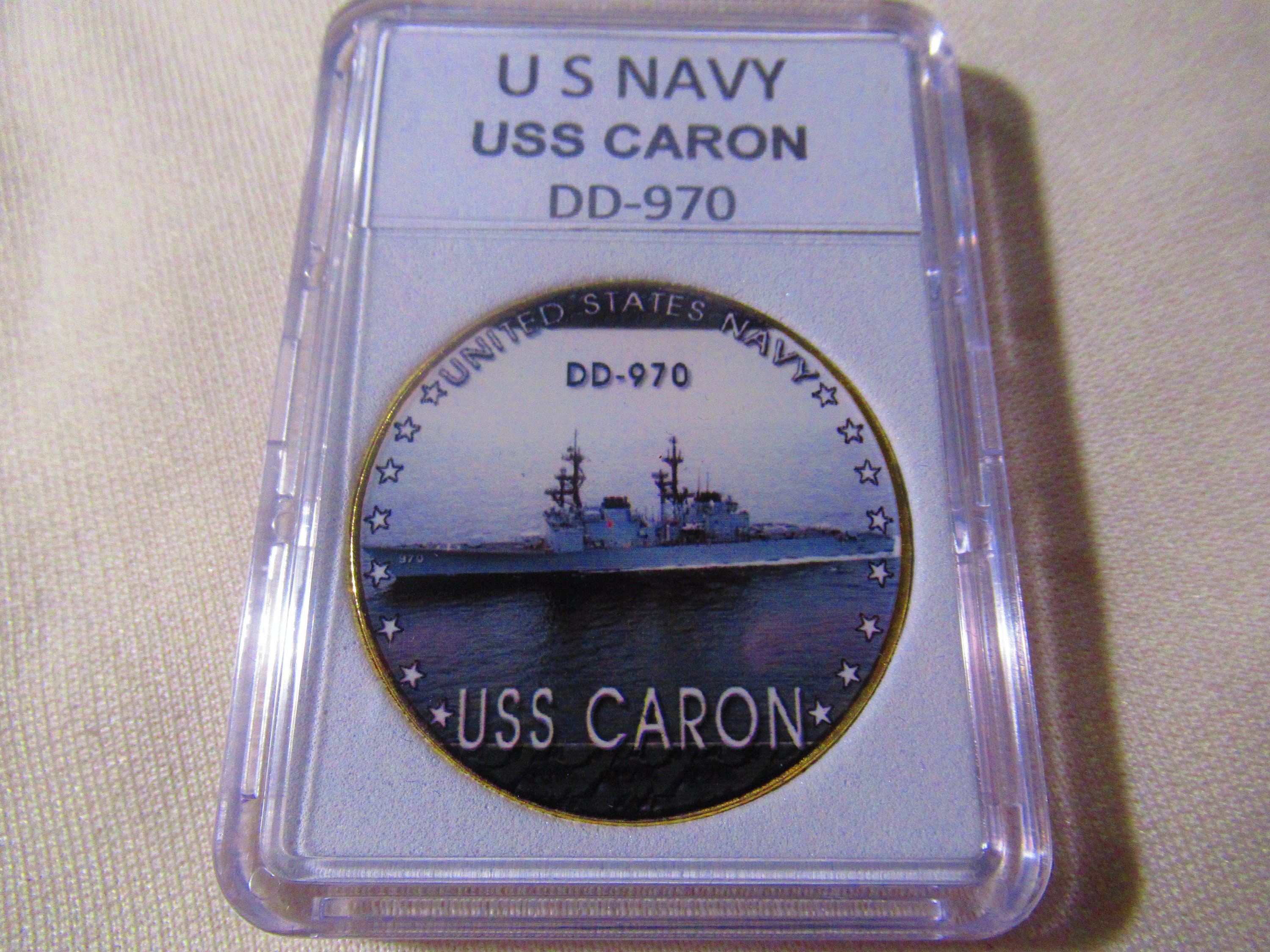 Us Navy Destroyer Challenge Coin - Etsy