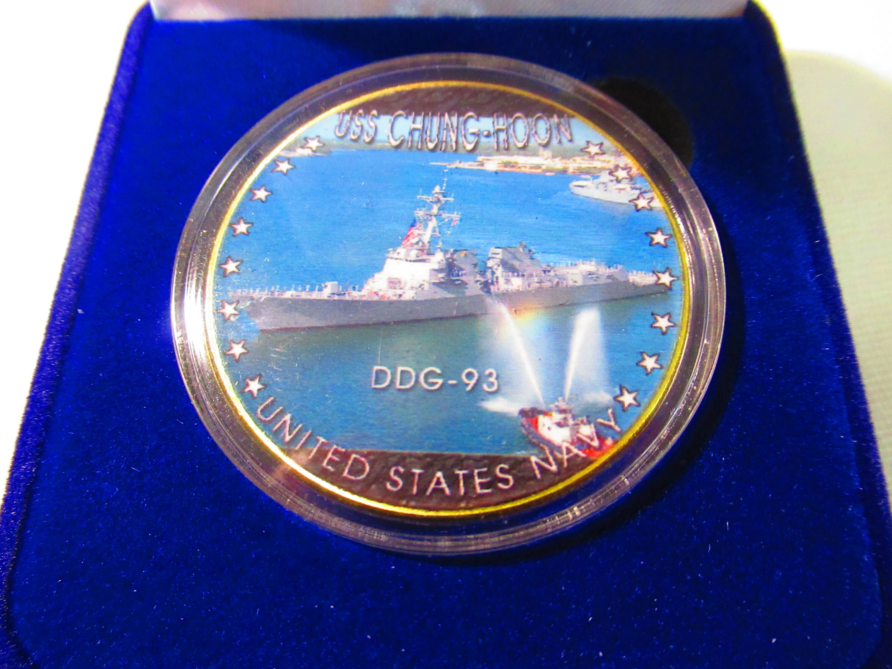 U S Navy- USS Chung-hoon (DDG-93) Challenge Coin - Etsy