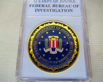 Federal Bureau of Investigation ( FBI ) Challenge Coin