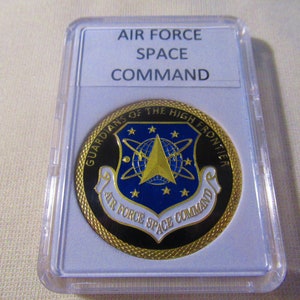 Air Force SPACE COMMAND Challenge-munt