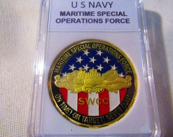 Navy Maritime SPECIAL OPERATIONS FORCE Challenge Coin