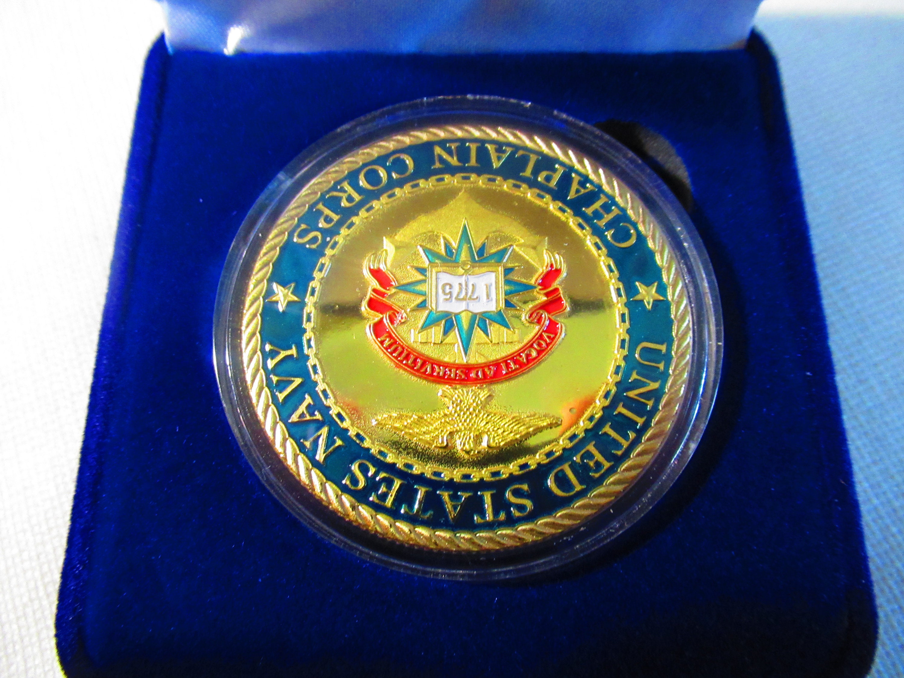 U S NAVY CHAPLAIN CORPS Challenge Coin - Etsy 日本