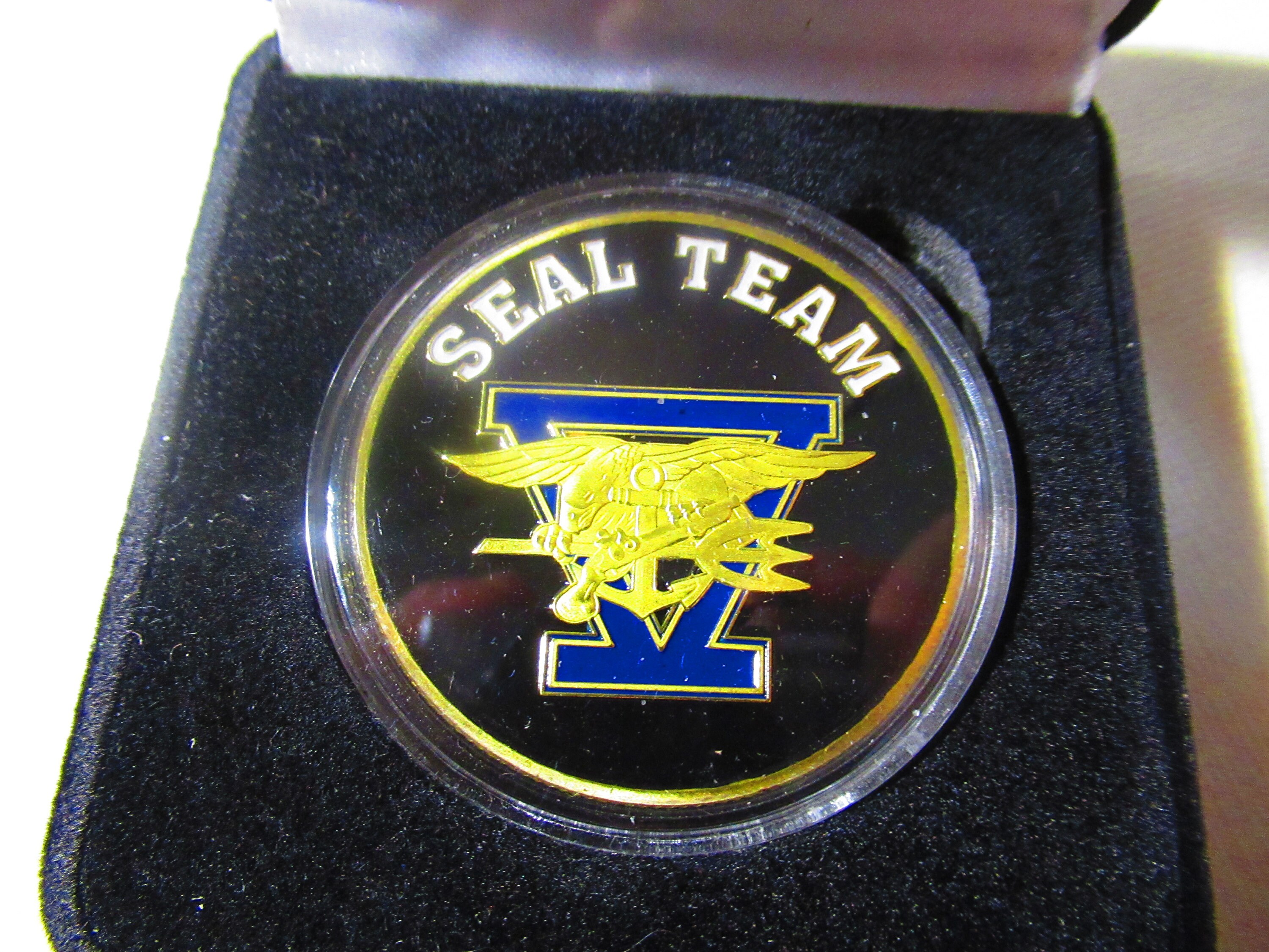 US Navy Seal TEAM FIVE Challenge Coin - Etsy 日本