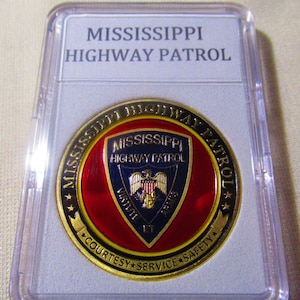MISSISSIPPI HIGHWAY PATROL Challenge Coin