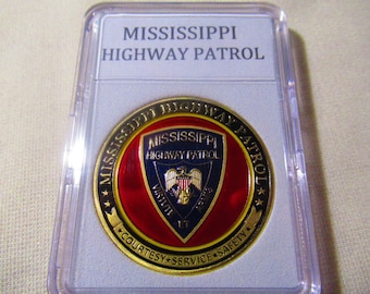MISSISSIPPI HIGHWAY PATROL Challenge Coin