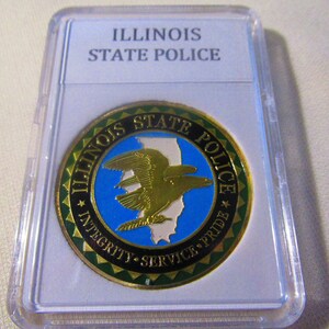 ILLINOIS STATE POLICE Challenge Coin