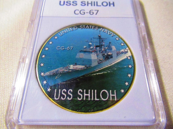 U S Navy - USS SHILOH CG-67 Challenge Coin - Etsy