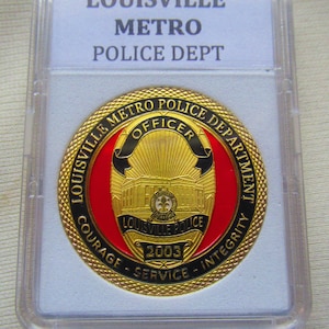 Moneda de desafío del Departamento de Policía Metropolitana de Louisville