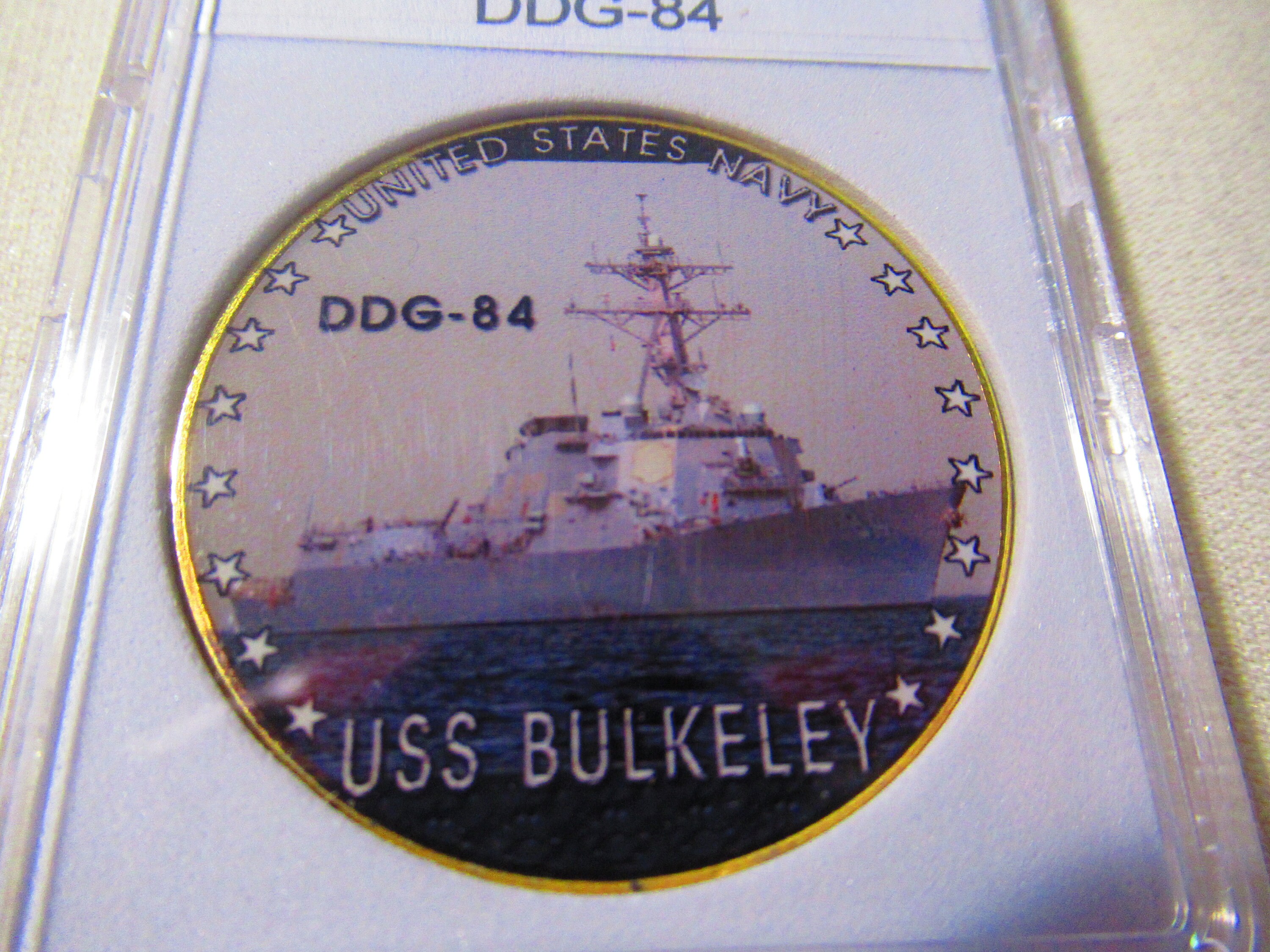 U S Navy - USS BULKELEY (DDG-84) Challenge Coin - Etsy