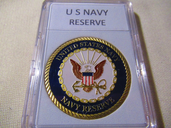 U S NAVY RESERVE Challenge Coin - Etsy
