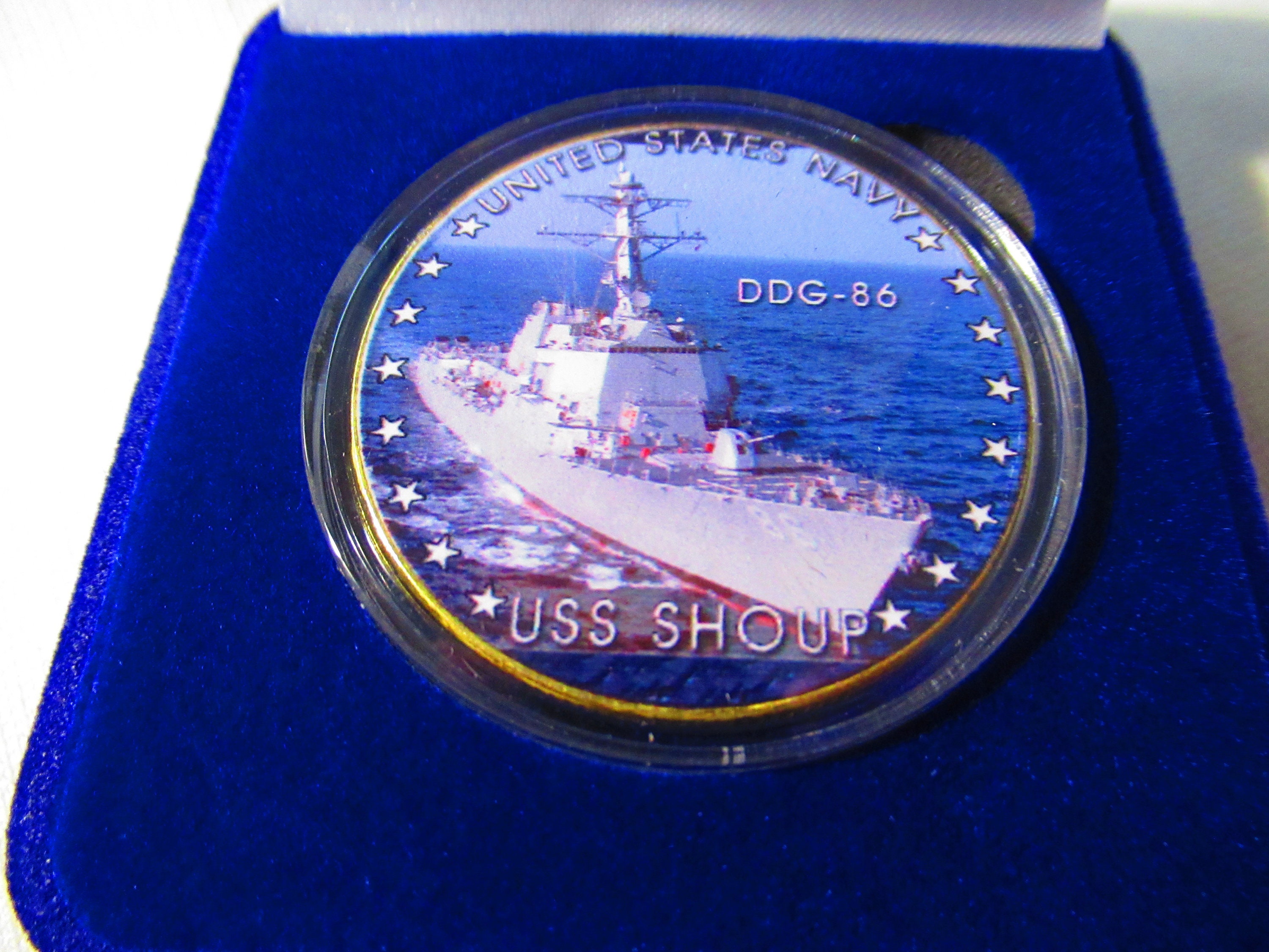 アメリカ海軍 DDG86 SHOUP チャレンジコイン USS Shoup (DDG-86) – Ranger Coin Store