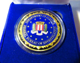 Federal Bureau of Investigation ( FBI ) Challenge Coin - Etsy