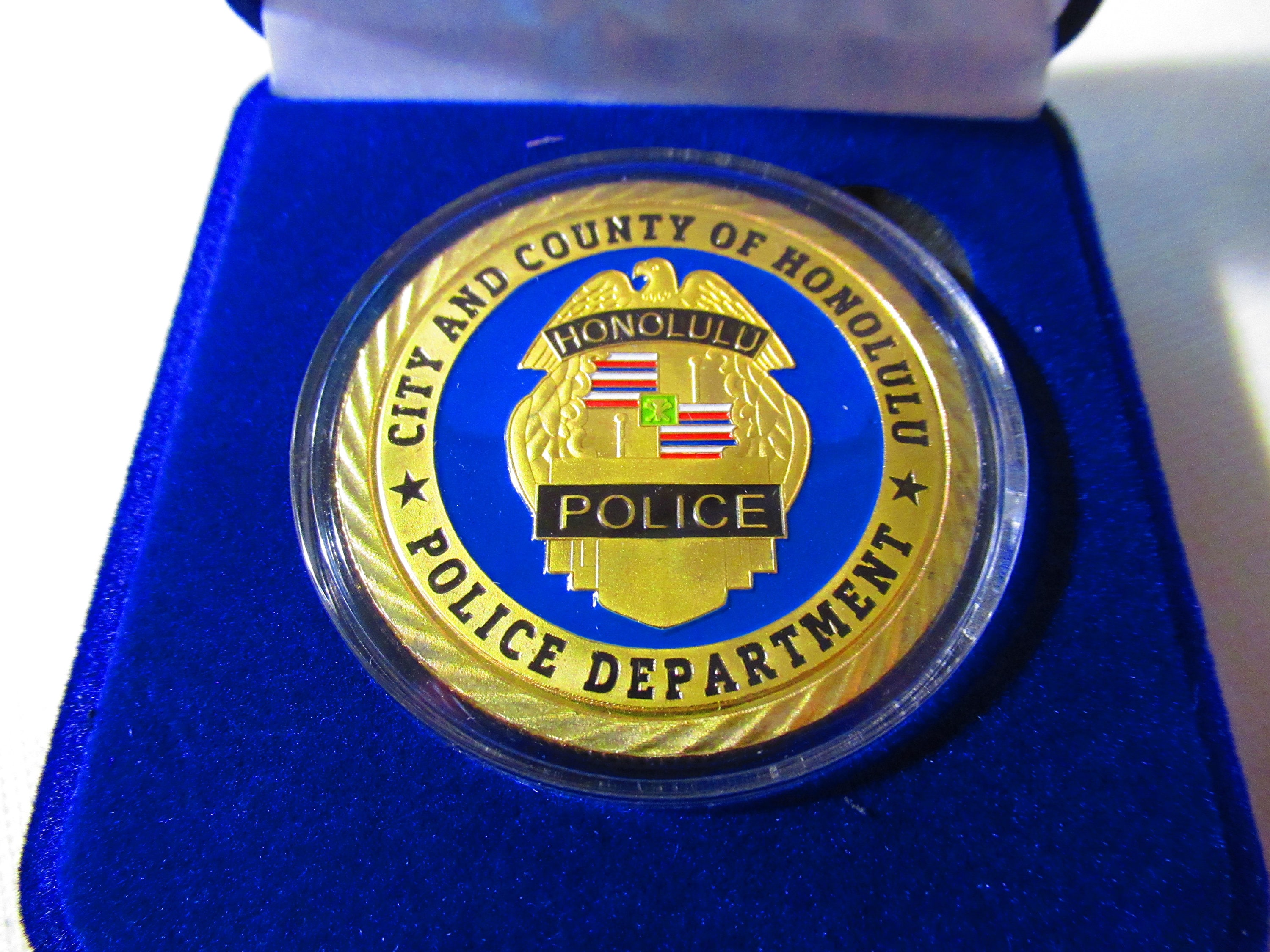City of HONOLULU POLICE Dept Challenge Coin - Etsy 日本