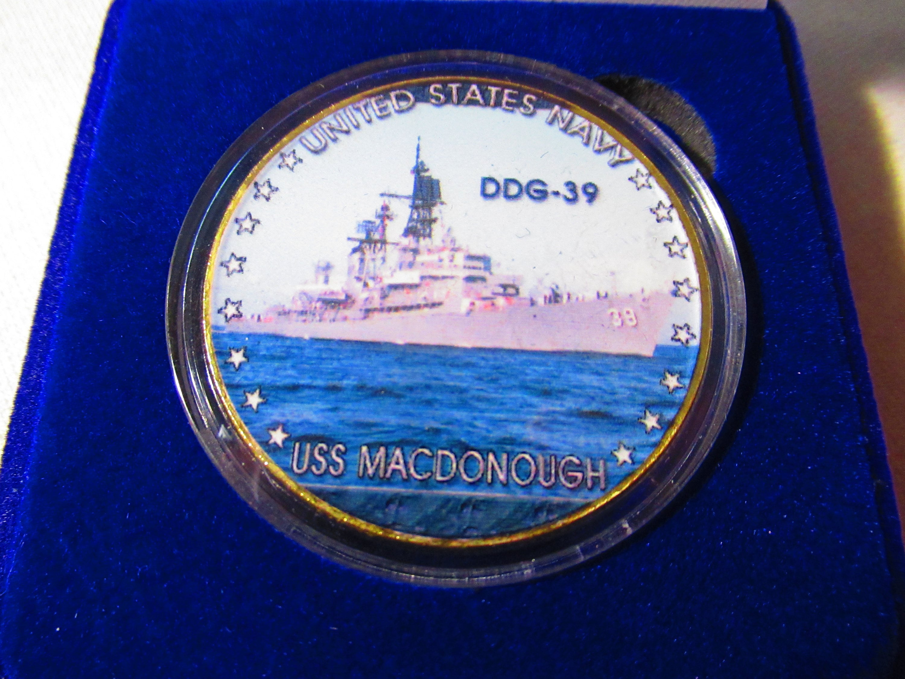 US Navy - USS MACDONOUGH (DDG-39) Challenge Coin - Etsy