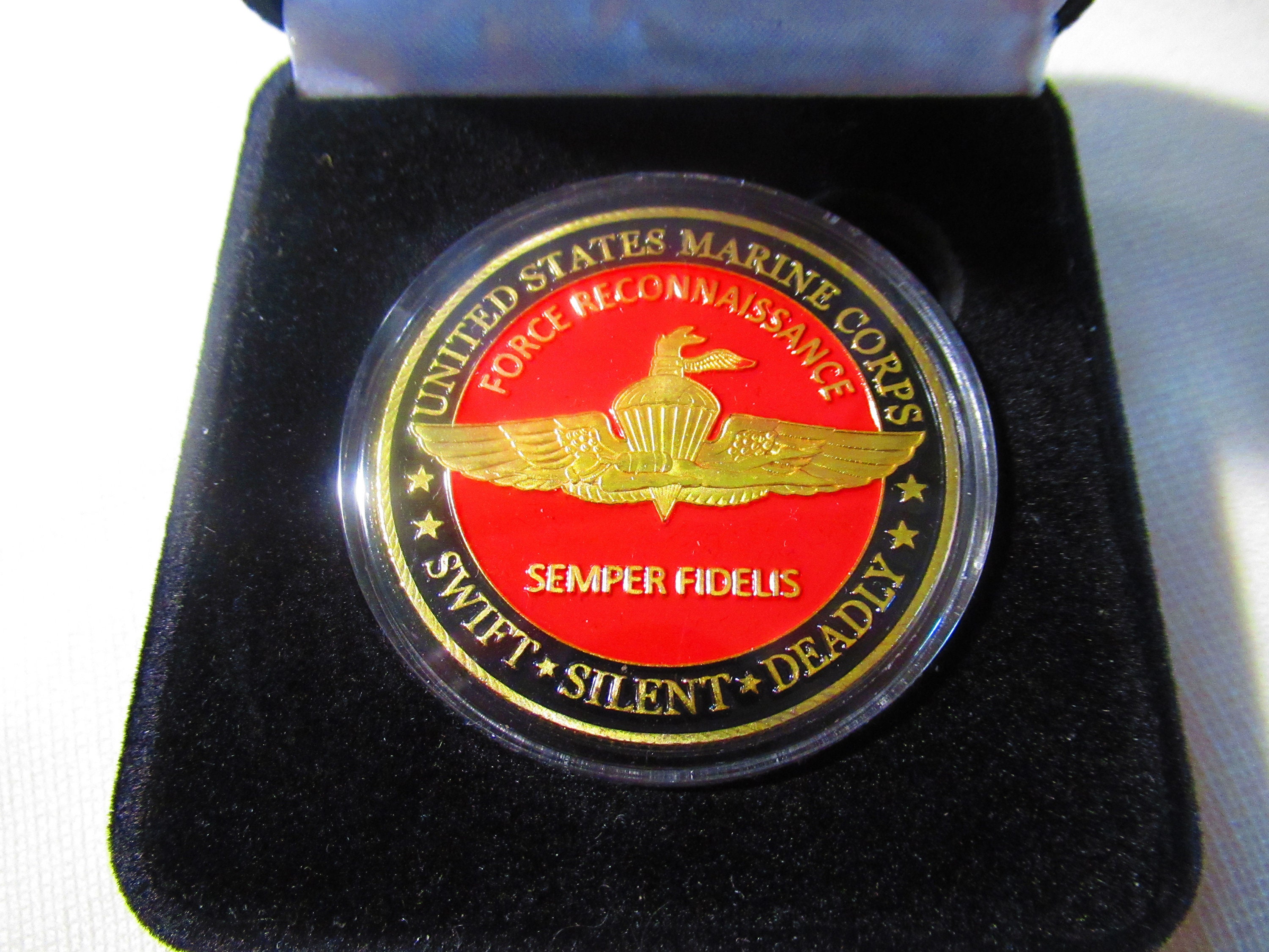 U S Marine Corps FORCE RECONNAISSANCE Challenge Coin - Etsy 日本