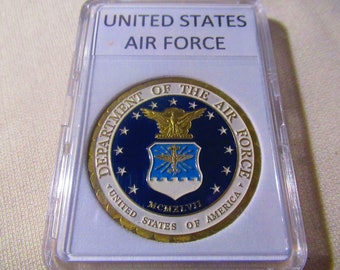 U S AIR FORCE Logo Challenge Coin