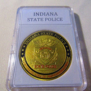 INDIANA STATE POLICE Challenge Coin
